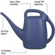 thumbnail image 3 of Chapin 48006 Watering Can, 0.5 Gallon, Blue, 3 of 3
