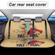 thumbnail image 5 of Pat y Mat-theme Car Rear Seat Covers Back Elastic Flexible Car Seat Covers Decorative Fits Most Cars 120x59x76cm, 5 of 6
