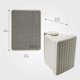 thumbnail image 3 of Altavoces exteriores KICKER KB6B de 2 vías de rango completo (par), gris, 3 of 3