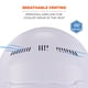 thumbnail image 3 of CASCO Ergodyne Skullerz de Visera Completa Ventilado Blanco, 3 of 9