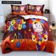 thumbnail image 1 of THE AMAZING DIGITAL CIRCUS Cartoon Bedding Set Polyester Fashion Duvet Cover Twin Size Bedclothes with Pillowcases for Teens Bed Bed Sheets, 1 of 5