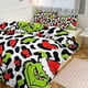 thumbnail image 2 of Grinc-h Grin-ch Christmas Grinc-h Grin-ch Christmas Bedding Set Sheet Set for Kids Adults,All Season Lightweight, 2 of 5