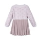 thumbnail image 2 of Vestido Bebé Niña Manga Larga Tejido con Faldón Crudo, 2 of 3