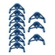 thumbnail image 1 of 10 Clips Ajustables Para Entrenamiento De Tallos De Plantas Para Bonsái, Plantas Al Aire Libre, Flores, Color Azul, 1 of 3