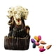 thumbnail image 1 of Estatua De Halloween Quemador De Incensario De Reflujo Soporte De Cono De Humo De Cascada, 1 of 5