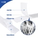 thumbnail image 4 of Cinta de gancho y bucle SOURRI, rollo adhesivo de 0,75" x 8 m, 4 of 6