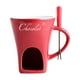thumbnail image 4 of Taza De Fondue Taza De Café Aniversario Taza Para Derretir Mantequilla Calentador Tapas 130ml Rojo, 4 of 5