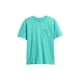 thumbnail image 1 of Camiseta GAP Pocket Crew Water Garden para niños, color verde, talla XXL, 1 of 2