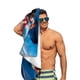thumbnail image 5 of Underdog Toalla de playa de secado rápido con diseño temático, regalo para mujeres y niñas, ideal para cumpleaños, fans, amantes de la música, uso en la playa o al aire libre, 78 × 150 cm, 5 of 6