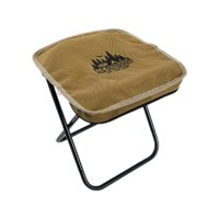 Ioensy - Taburete De Camping Con Bolsa, Taburete De Senderismo, Taburete De Pesca Para Jardín, Barbacoa, Senderismo, Color Caqui