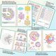 thumbnail image 4 of Plantillas para Bullet Journal Midenco, kit de plástico de 36 piezas, 4 of 7