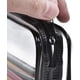 thumbnail image 4 of Estuche de PVC transparente con cremallera (4 unidades), portátil, transparente, de gran capacidad, para maquillaje, papelería de oficina y viajes (blanco y negro)., 4 of 7