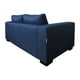 thumbnail image 4 of Sofá 2 Cuerpos Chelsea 166 cm Tela Azul, 4 of 7