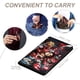 thumbnail image 4 of Tren Infinito Porta Pasaporte y Cartera de Viaje Premium de Cuero PU, Funda de Pasaporte Bloqueo RFID con Ranuras para Tarjetas de Crédito, Estuche para Libro de Pasaporte para Familia 10cm × 15cm, 4 of 6