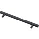 thumbnail image 5 of Tiradores de barra Elegant Decor Dior negro mate 25,5 cm, set de 10, 5 of 6