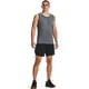 thumbnail image 2 of Camiseta sin mangas Under Armour Tech 2.0 para hombre Pitch Grey Talla XS, 2 of 6