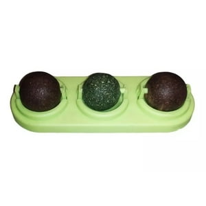 Defensor - Pack De 3 Bola De Hierba Gatera Prensada, Para Gatos