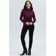 thumbnail image 4 of Polera Mujer Aplicación Arrugado Vino, 4 of 4