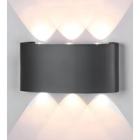 Genérico - Aplique Pared Led 6W Luz Cálida Decoración Hogar Jhn