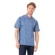 thumbnail image 1 of Chaqueta Chef Works Springfield Chef para hombre, color azul cielo, talla L, 1 of 5