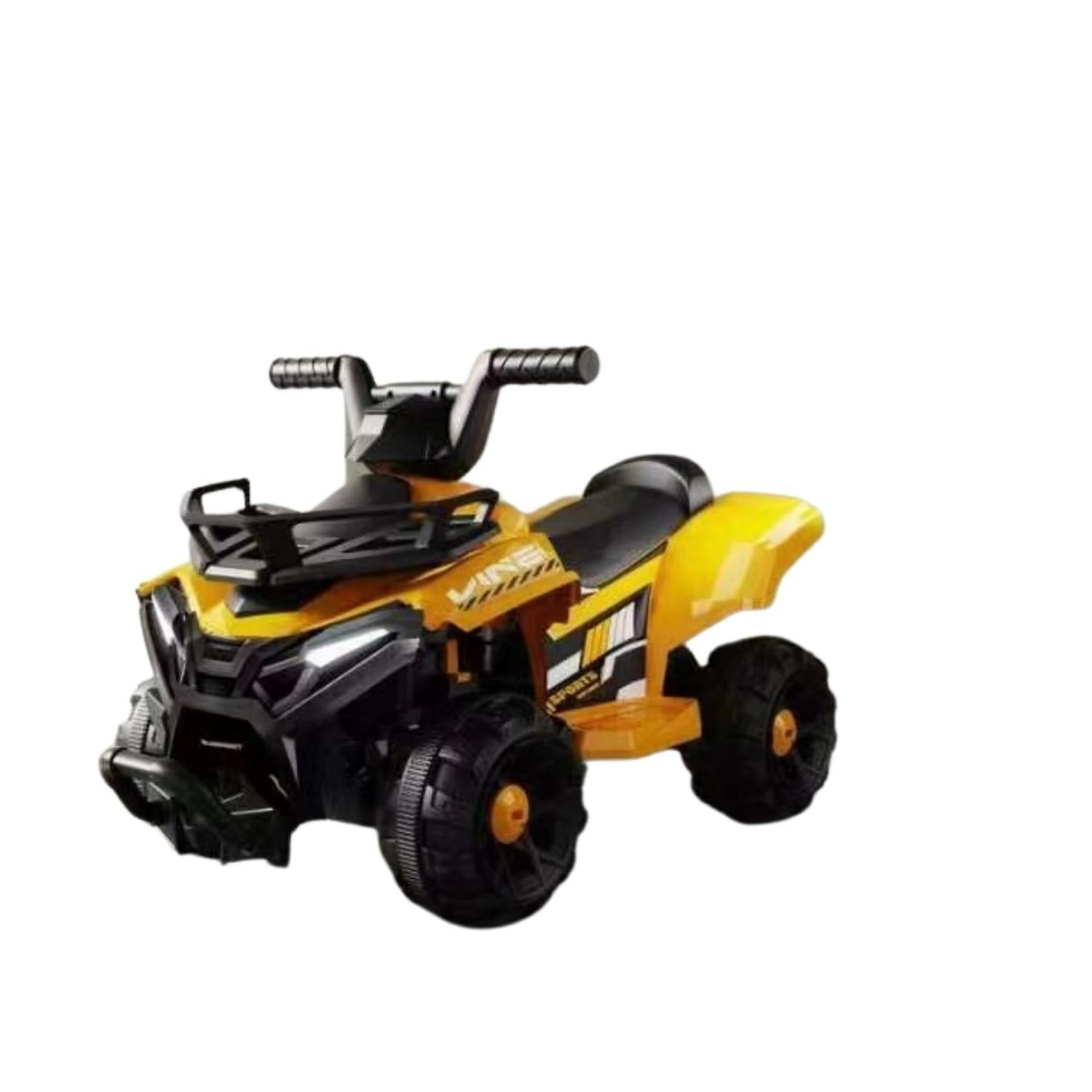 Auckland Outdoor - Moto Electrica Bateria Auto Niño Luz Y Sonido Amarilla Tj66