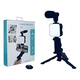 thumbnail image 1 of Kit Para Streaming Vlogs Tripode Luz Micrófon Palo Selfies C, 1 of 3