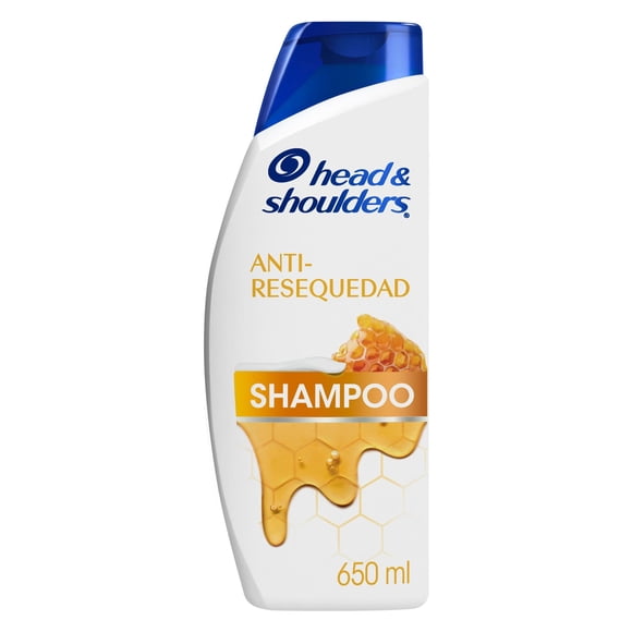 Shampoo Head & Shoulders Anti-Resequedad Nutrición Diaria, Miel Y Aceites Esenciales, 650 ml