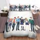 thumbnail image 1 of Monthly Girls' Nozaki-Kun Characters Quilt Duvet Cover Set Queen Kids Bedding3-Piece Bedding Set, 1 of 5