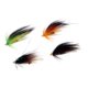 thumbnail image 2 of 4 Piezas Tubo Moscas Cabezas Cónicas Verde / Naranja Salmón Y Trucha De Mar Pesca Con Mosca, 2 of 5