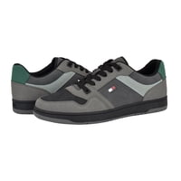 Zapatilla Tommy Hilfiger Trane Para Hombre Gris Oscuro/Negro Talla 7