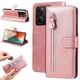 thumbnail image 1 of Funda con Cremallera para Xiaomi Redmi Note 13 5G, Carcasa Cartera de Cuero PU con Soporte y Tarjetero, 1 of 6