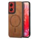 thumbnail image 1 of Magnetic Slim Case for Motorola Moto G Stylus 5G 2024 with Camera Guard & Anti-Scratch Back Brown, 1 of 6