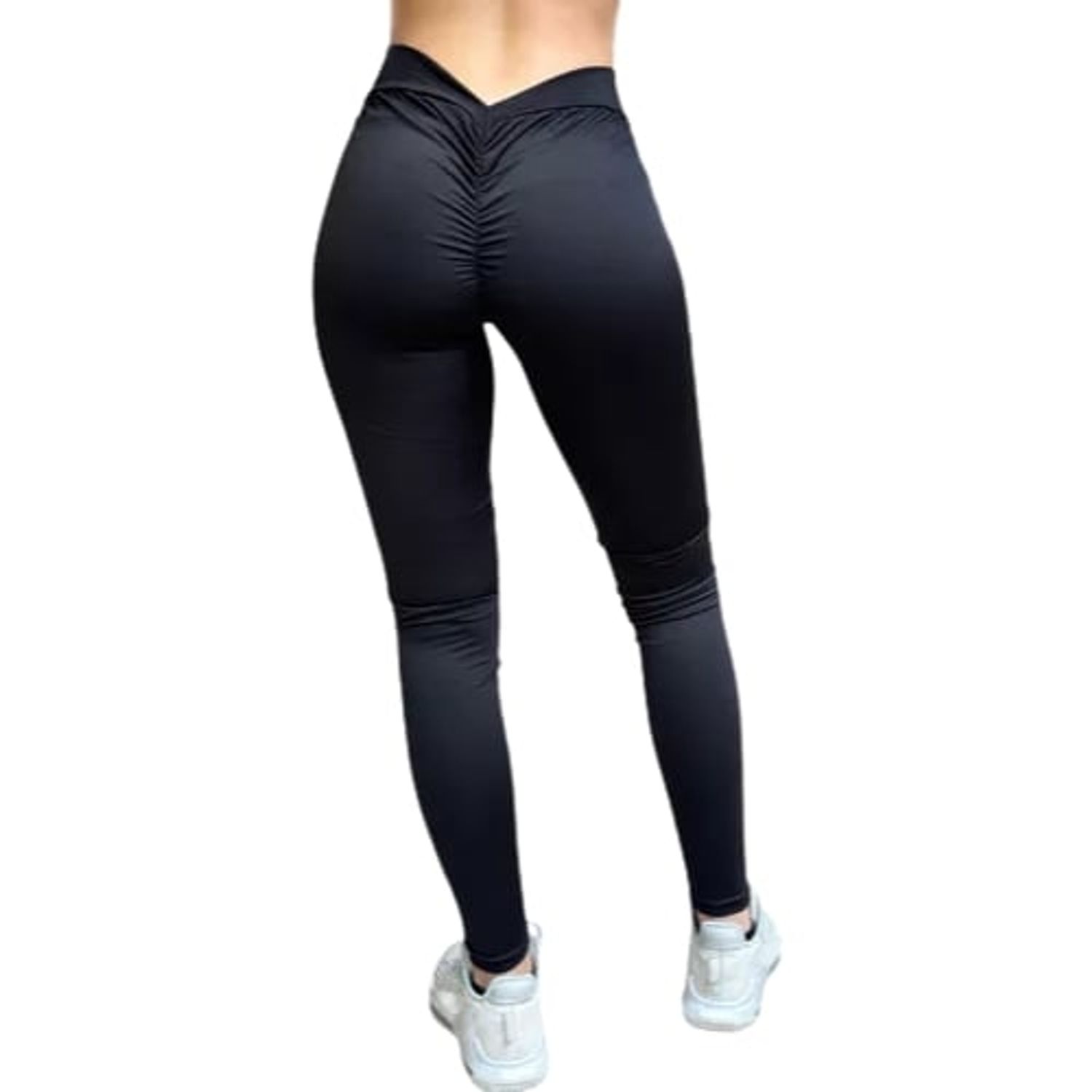 Likeshop - Calza Larga Deportiva Mujer Gym, Levanta Cola Costura Reforzada 8008
