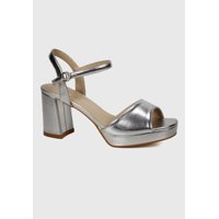 Eda Manzini - Sandalia Marella Plateado