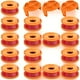 thumbnail image 1 of 18 Packs, Replacement 10ft(118.11inch) Grass Trimmer Line Spool, Edger Line Spool Compatible Model Worx WA0010 (16 Replacement Line Spool, 4 Trimmer Cap), 1 of 2