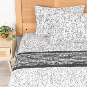 Mashini - Sábana Estampada 144 H King Geometric