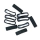 thumbnail image 1 of 10pack reloj anillos de cierre de silicona negro 1, 1 of 5