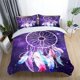 thumbnail image 1 of Floral Flowers Landscape Adult Flag Printing Quilt Duvet Cover Set Super 3-Piece Bedding Set, 1 of 5