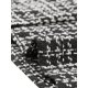thumbnail image 5 of INSPIRE CHIC Vestido de Mujer Tweed Cuadros Sin Mangas Línea A Pinafore Vestido General M Negro, 5 of 6