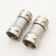 thumbnail image 2 of Conector coaxial macho a macho, paquete de 2, adaptador de cable coaxial RG6 tipo F de 105 ohmios, adaptador RF, acoplador de extensión de cable para TV, antena, divisor y amplificador., 2 of 5