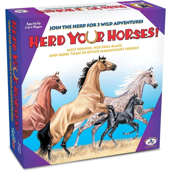 Juego de mesa Talicor Herd Your Horses para 2 a 4 jugadores de más de 8 años