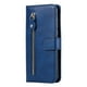 thumbnail image 1 of Funda con Cremallera para LG K51S, Carcasa Cartera de Cuero PU con Soporte y Tarjetero, 1 of 5