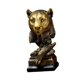 thumbnail image 5 of Estatua De Animal Para Decoración Del Hogar, Centro De Mesa Para Sala De Estudio, Oficina Interior, Leopardo, 5 of 5