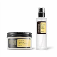 Innevo - Dúo De Mucina De Caracol Cosrx: Crema De Caracol 92 Y Esencia De Caracol 96, Gel Hidratante Facial Diario Y Suero Hidratante