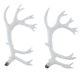 thumbnail image 4 of Accesorio De Disfraz De Astas De Cuernos De Ciervo De Simulación Para Diadema De Pelo DIY Blanco, 4 of 5