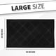 thumbnail image 2 of Felpudo SlipToGrip 150 cm x 89 cm a cuadros negro, 2 of 6