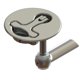 thumbnail image 1 of Latch-TITE redondo de acero inoxidable de 7,5 cm con liberación rápida TACO Metals, 1 of 2
