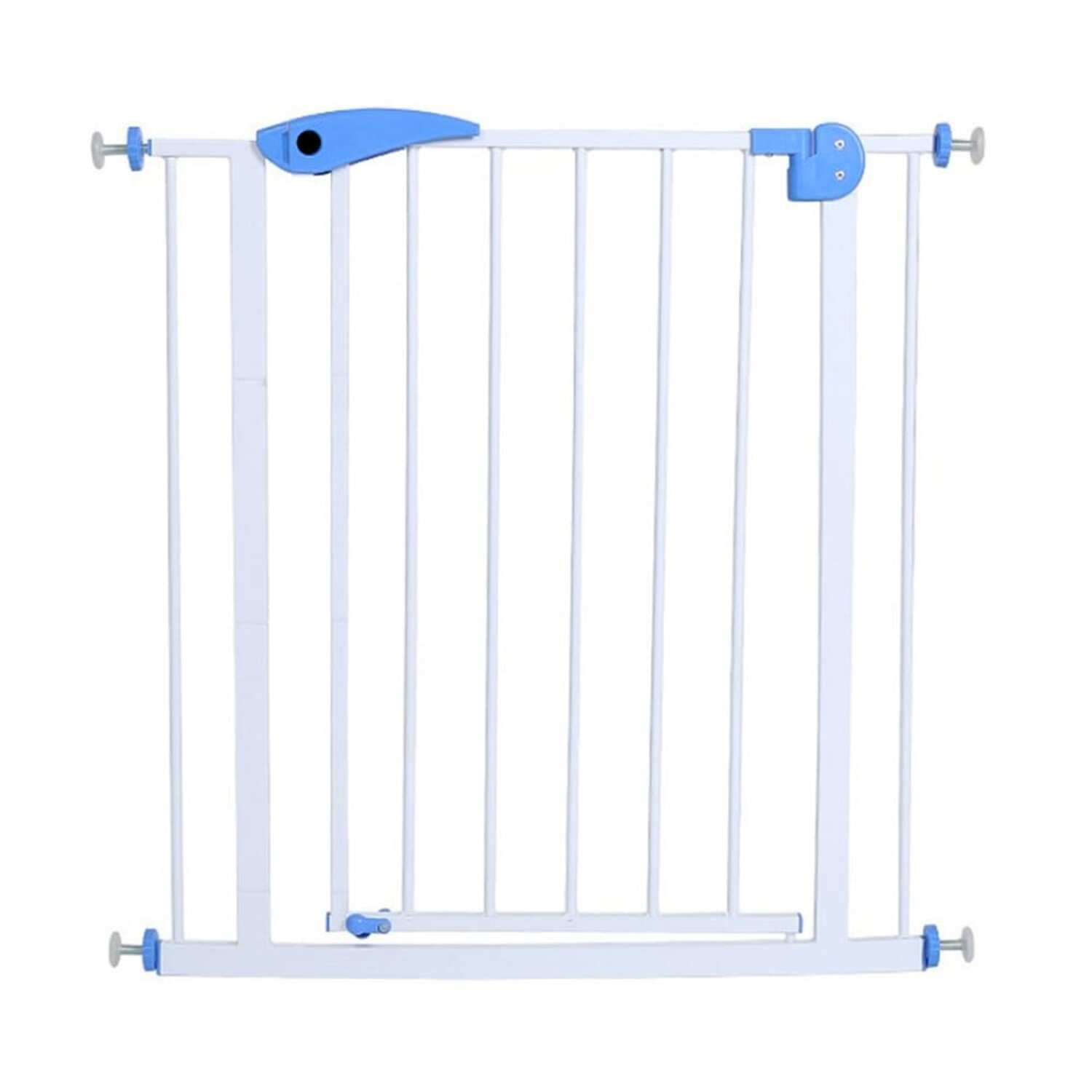 Genérico - Reja De Seguridad Ajustable Para Bebe Mascotas Ancho 75-85cms X Alto 76cm