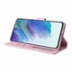 thumbnail image 5 of FOXDOCK Funda Tipo Cartera Floral para Samsung Galaxy S21 FE 5G ,Funda con Tapa de Cuero PU, Protección Antigolpes con Ranuras para Tarjetas y Soporte, 5 of 5