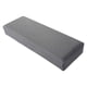 thumbnail image 1 of Bench High Stretch Slipcover Banco De Comedor Asiento Funda De Cojín Gris Claro, 1 of 3